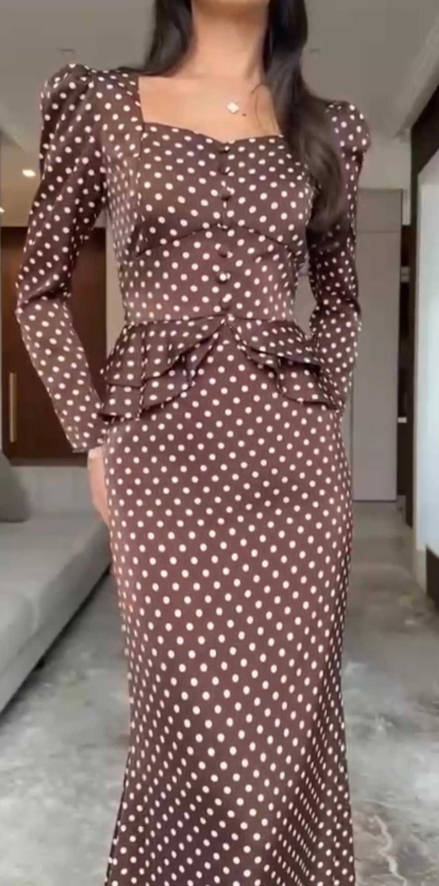 Tailleur Pois