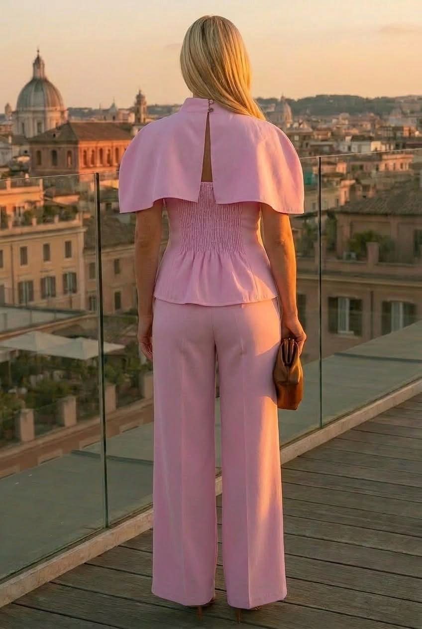 Coordinato Capri (Pantaloni Bustier e Coprispalle)