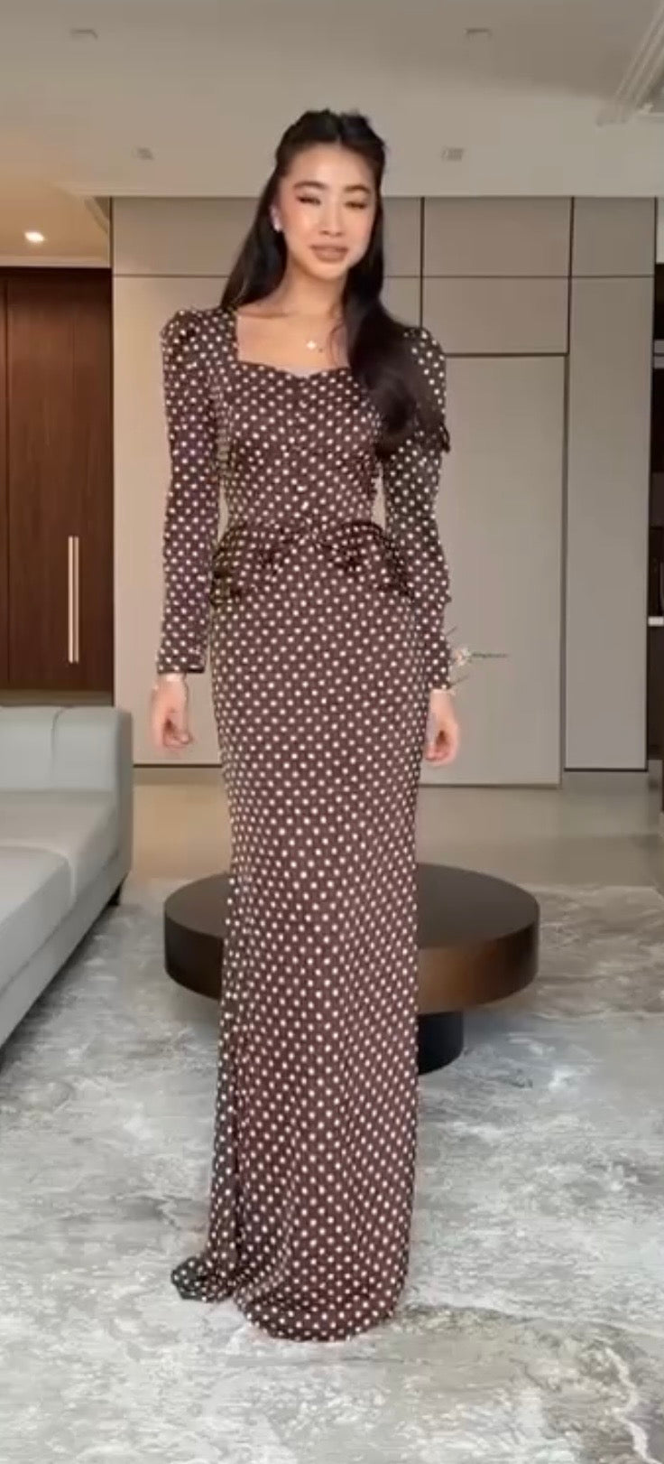 Tailleur Pois