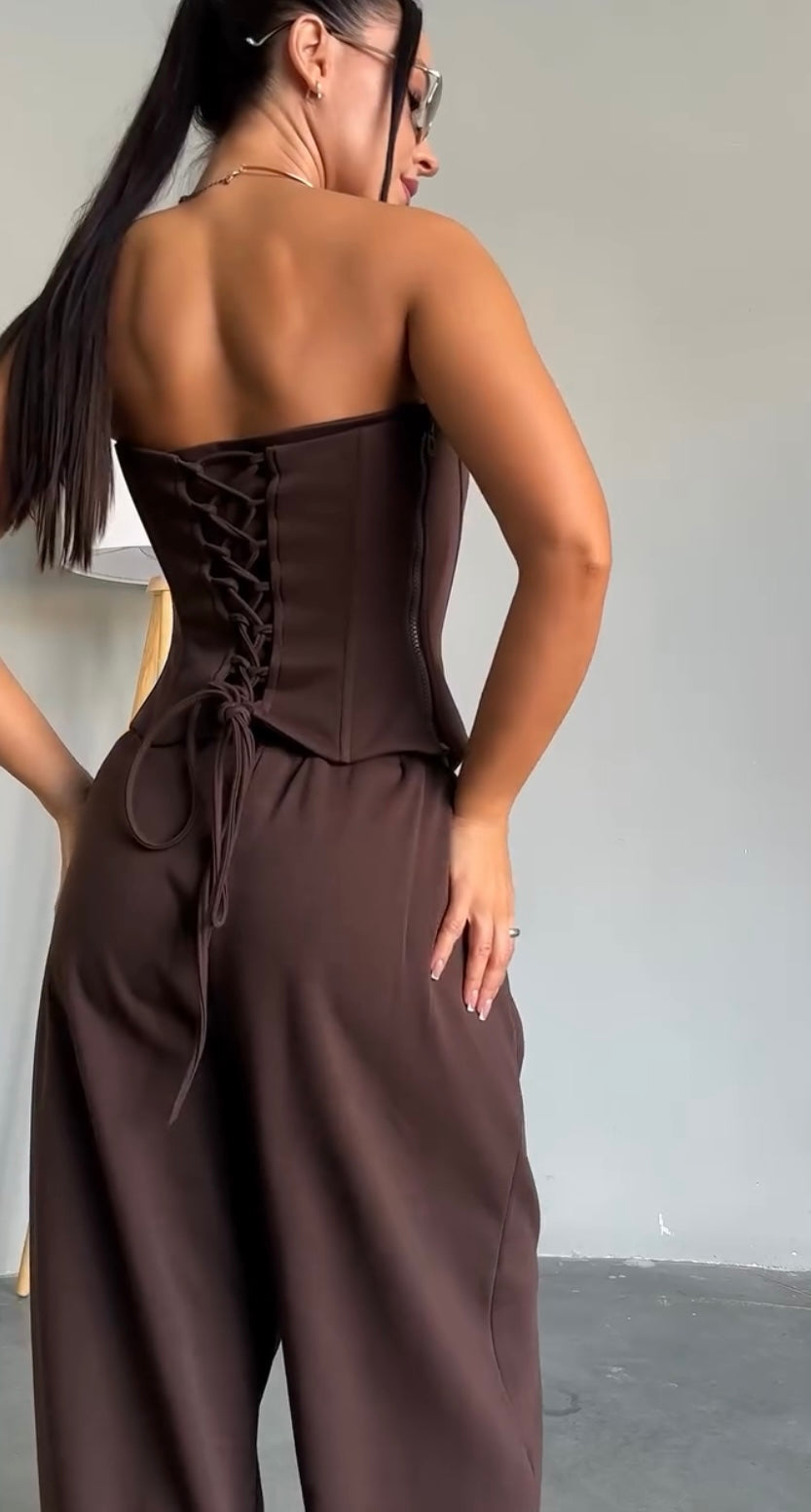 Coordinato Brenda (Pantaloni Bustier Giacca)