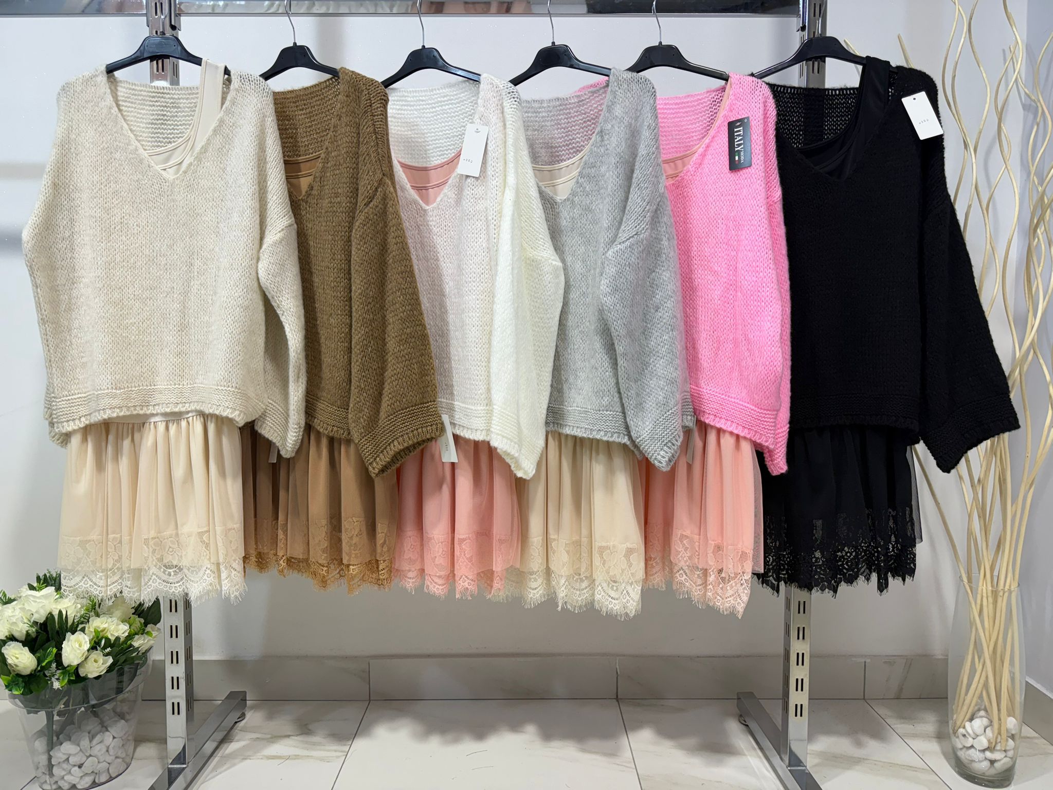 Coordinato Mayra “ Abito + Maglia “