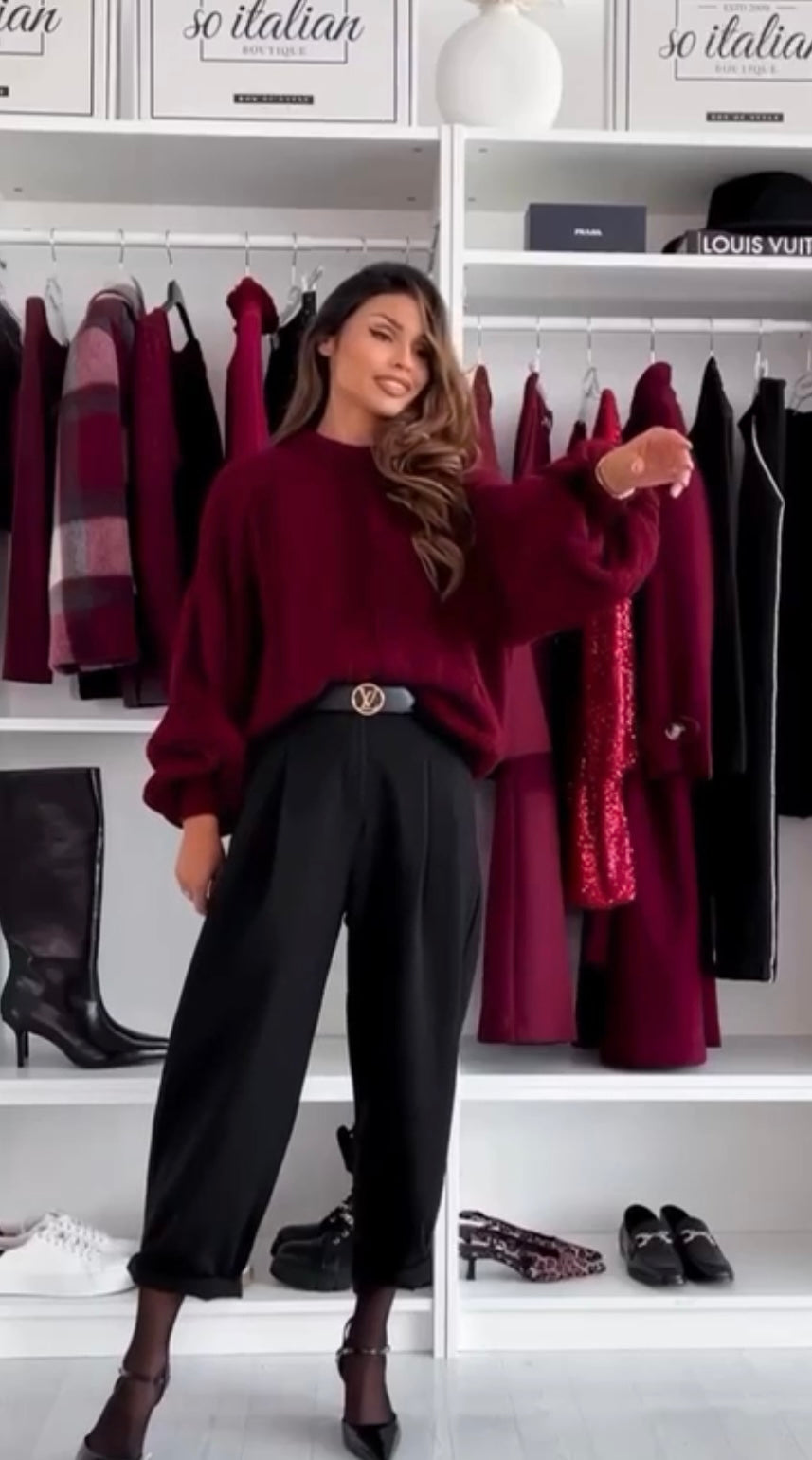 Coordinato Nice “Pantalone Pull e Cintura “