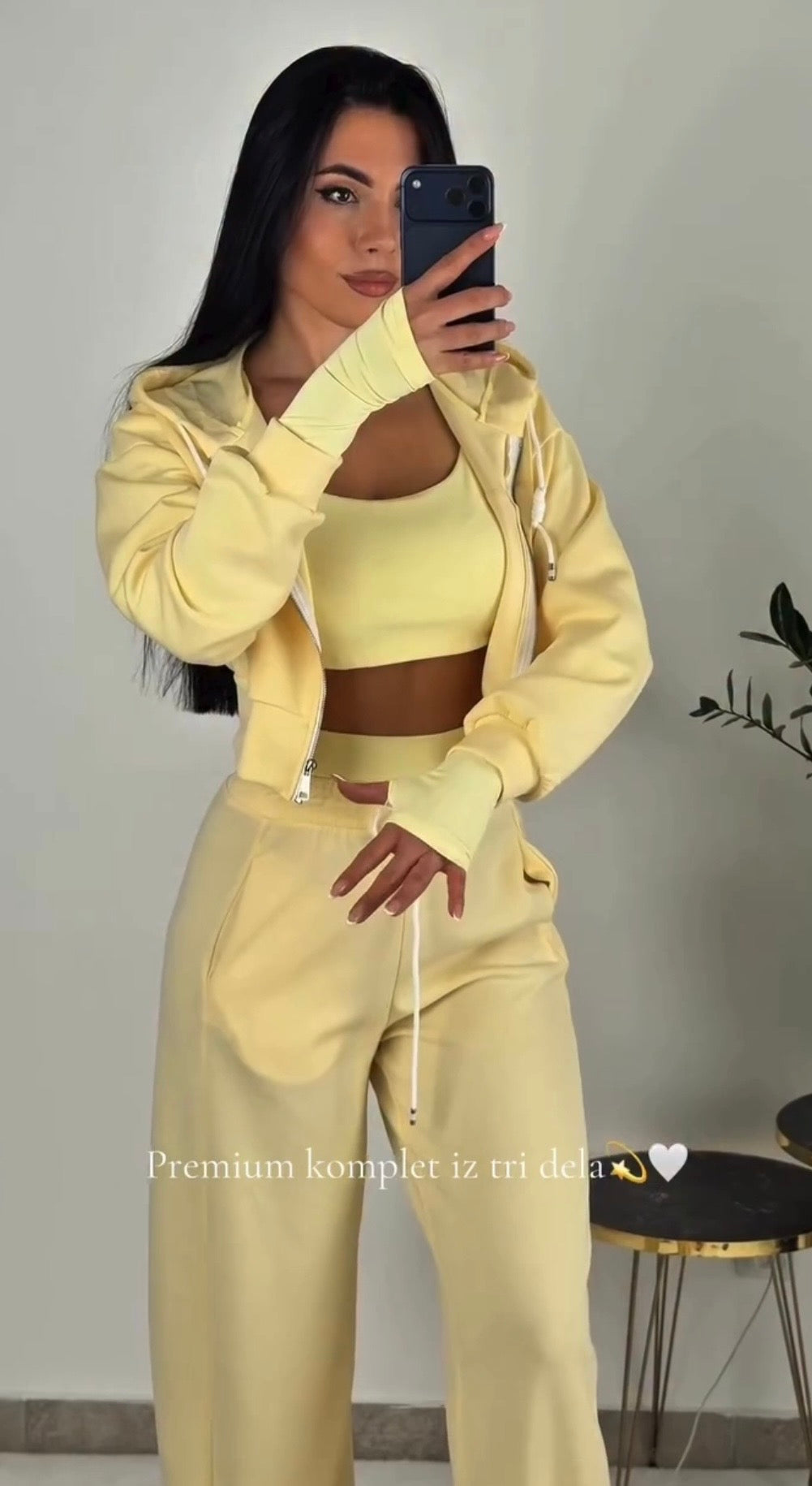 Coordinato Bella”Pantaloni Felpa e Maglia “