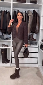 Coordinato Taylor (Leghins Body e Cardigan)