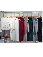 Coordinato Karol “ Pantaloni Gilet e Cardigan “