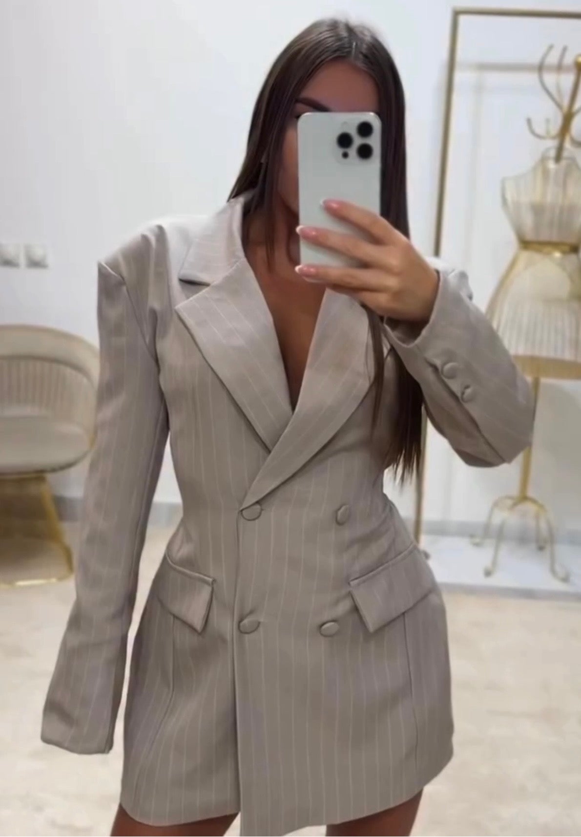 Abito Blazer Top 🔝