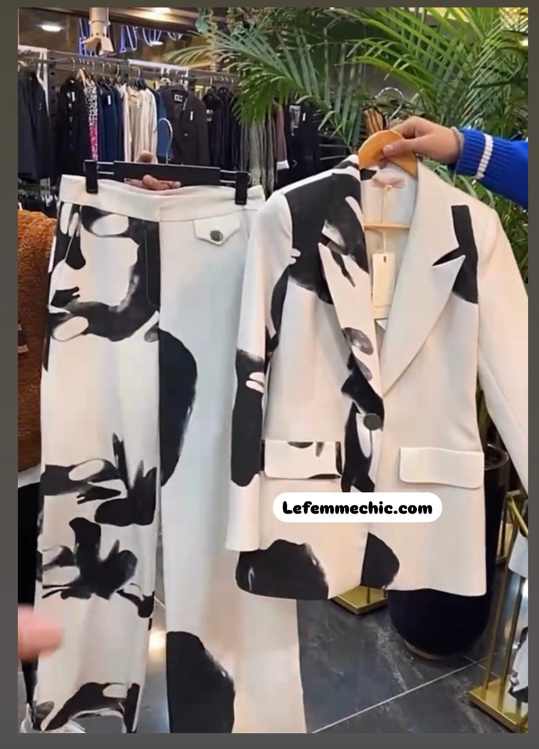 Tailleur Black&White