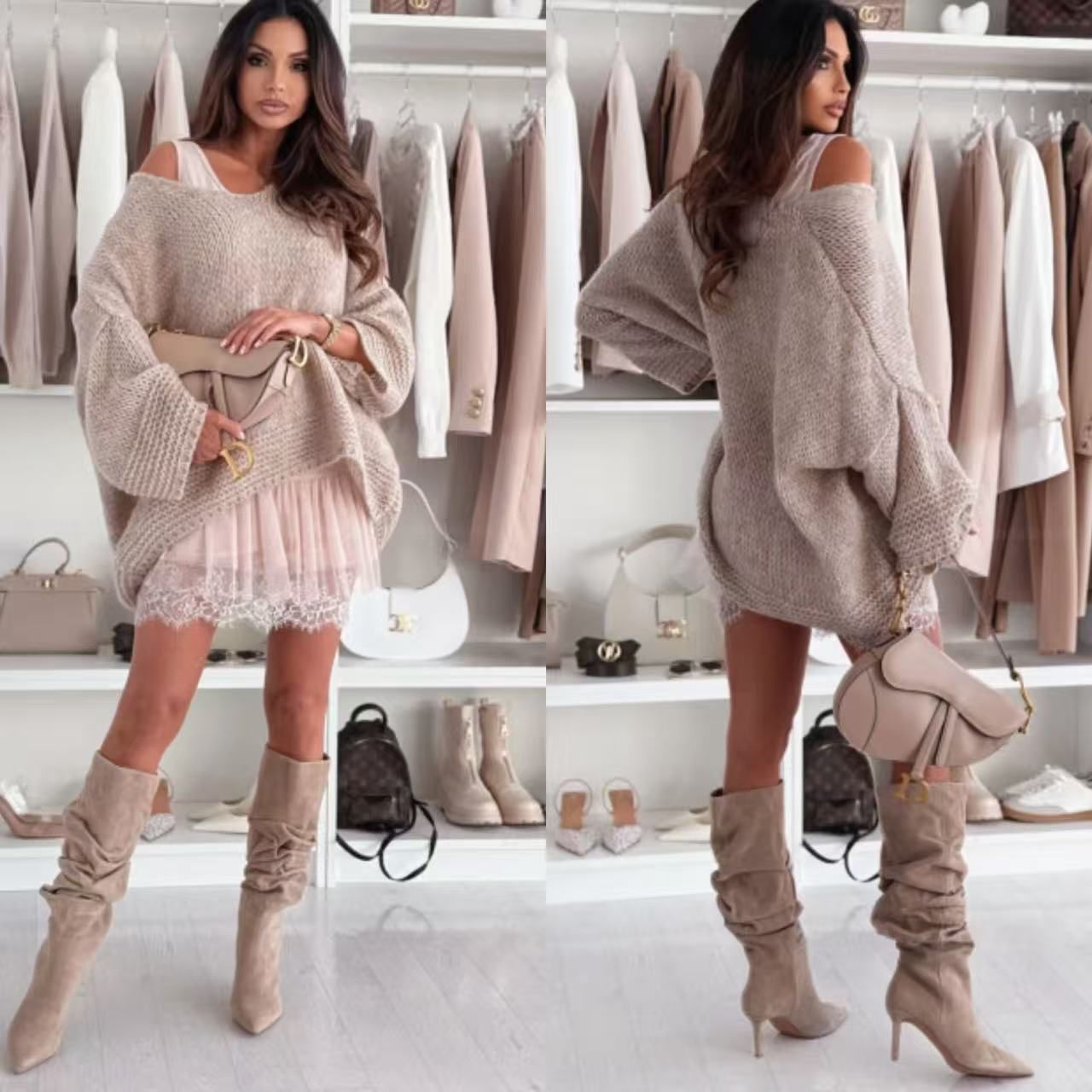 Coordinato Mayra “ Abito + Maglia “