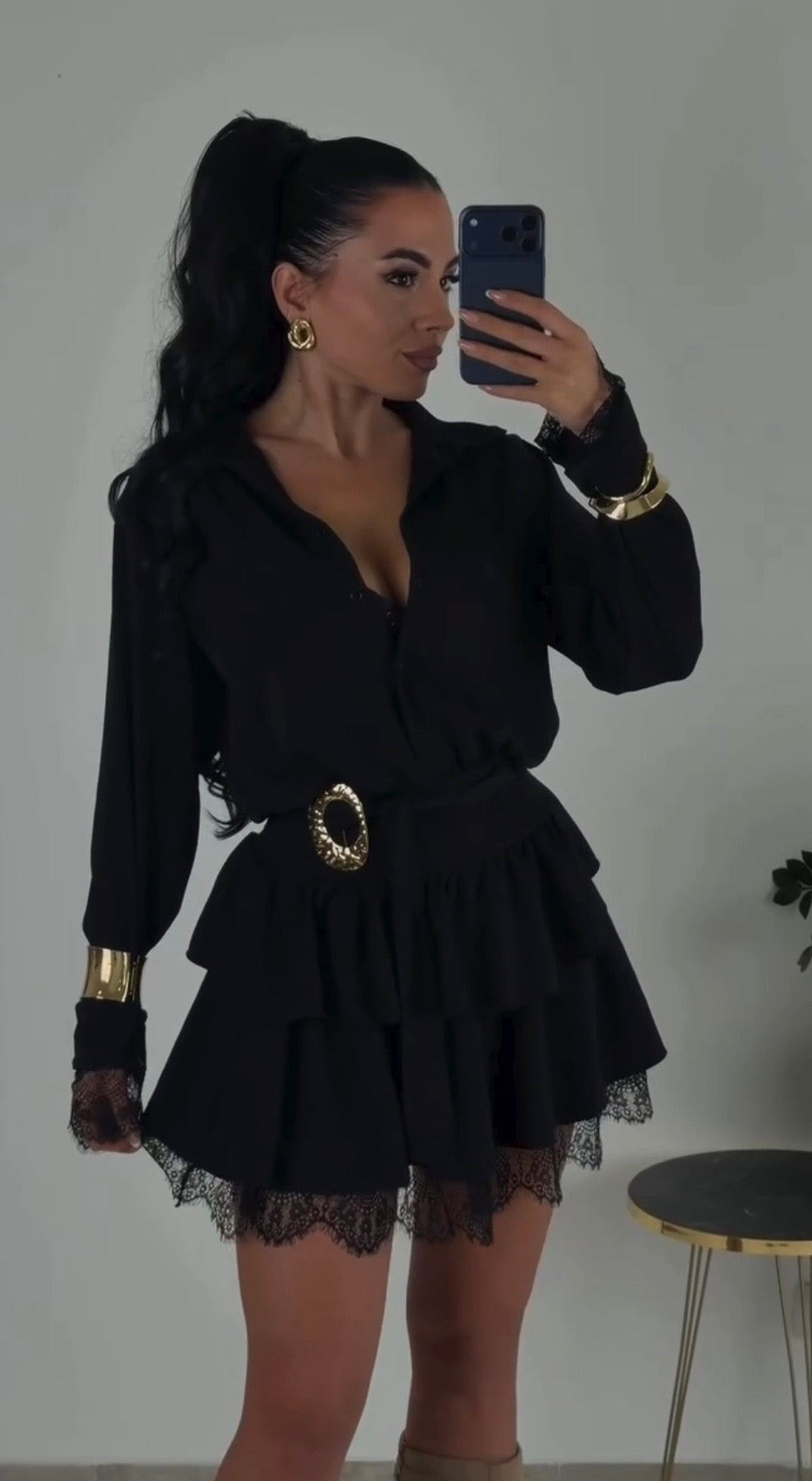 Tuta Corta Mely Cintura Inclusa ‘