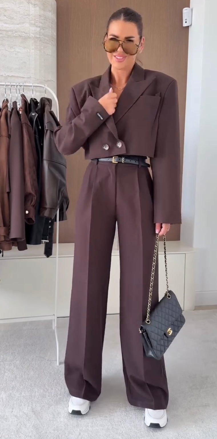 Tailleur Kylie “ Pantaloni Giacca e Body “