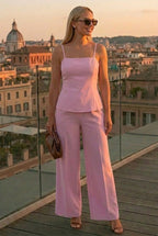 Coordinato Capri (Pantaloni Bustier e Coprispalle)