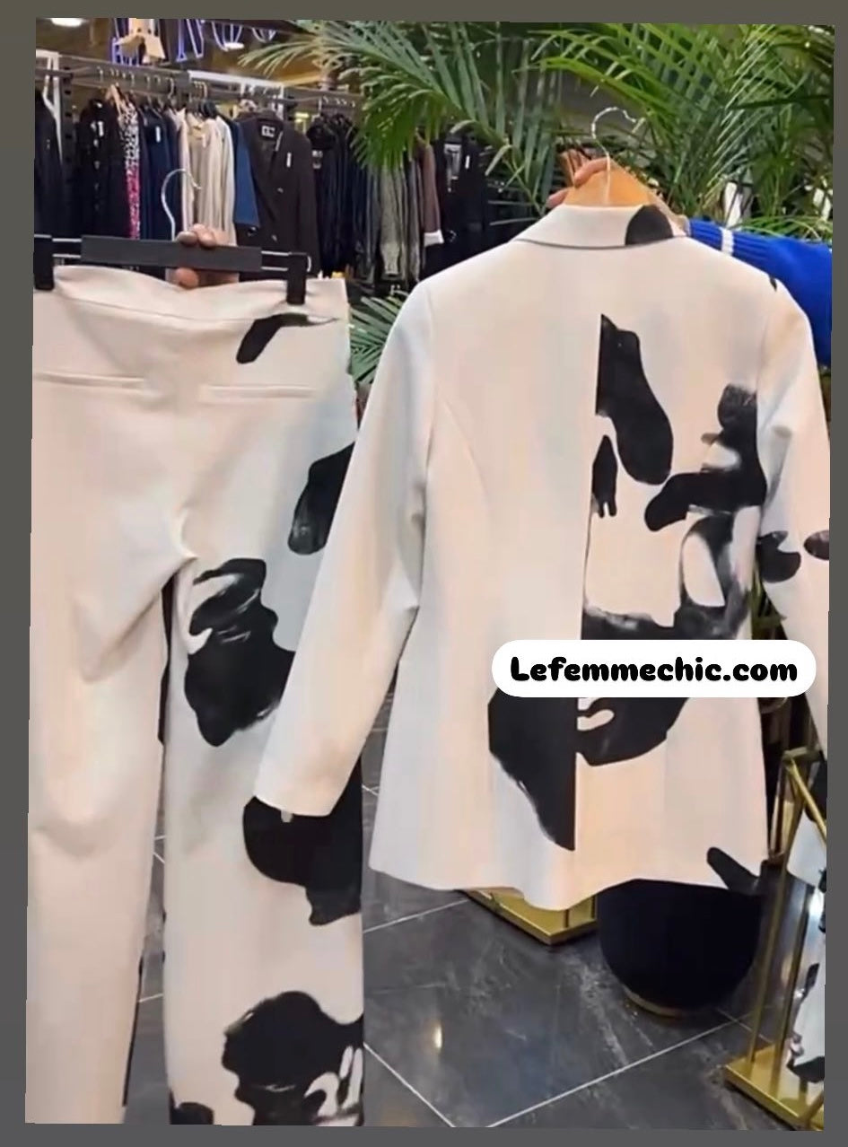 Tailleur Black&White