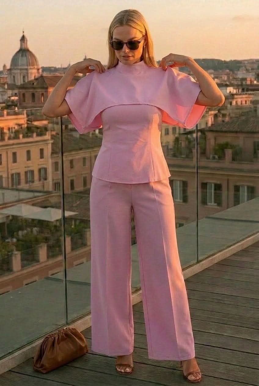 Coordinato Capri (Pantaloni Bustier e Coprispalle)