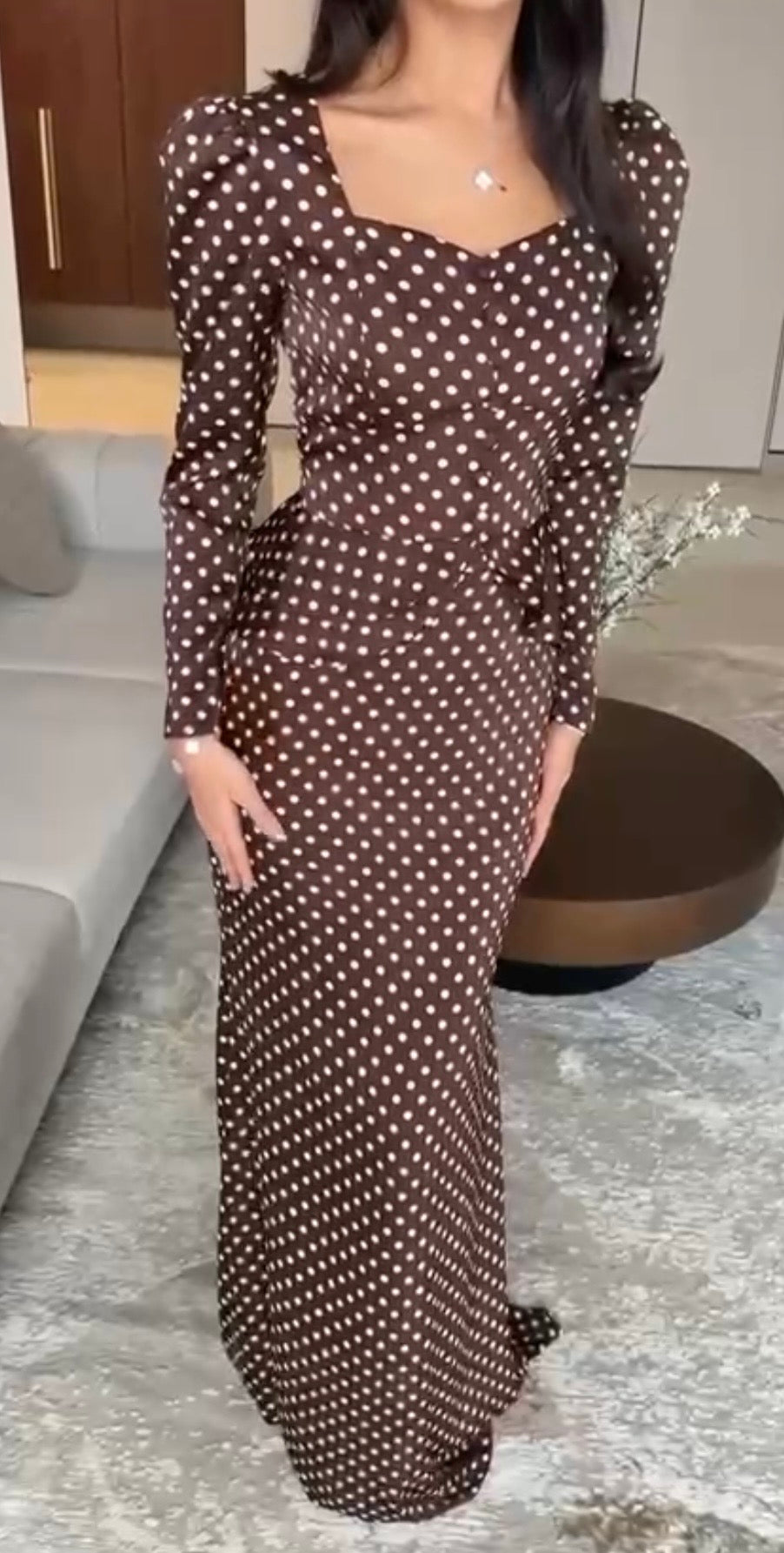 Tailleur Pois