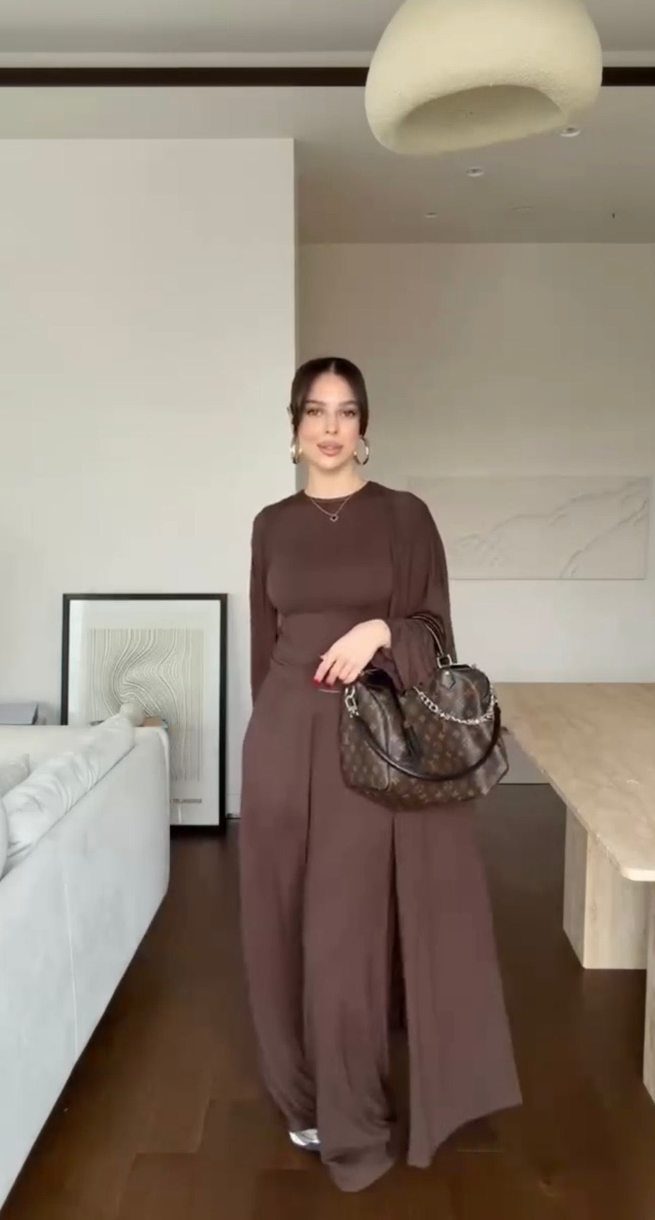 Coordinato Tris ‘Pantaloni Maglia e Cardigan ‘