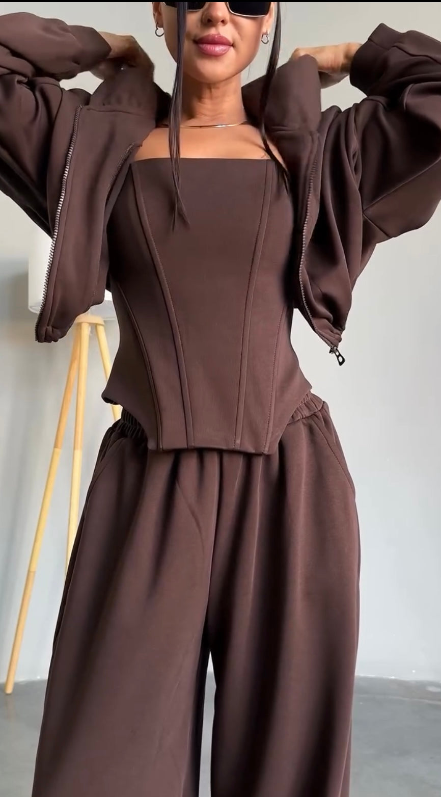 Coordinato Brenda (Pantaloni Bustier Giacca)
