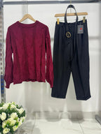Coordinato Nice “Pantalone Pull e Cintura “Special Price