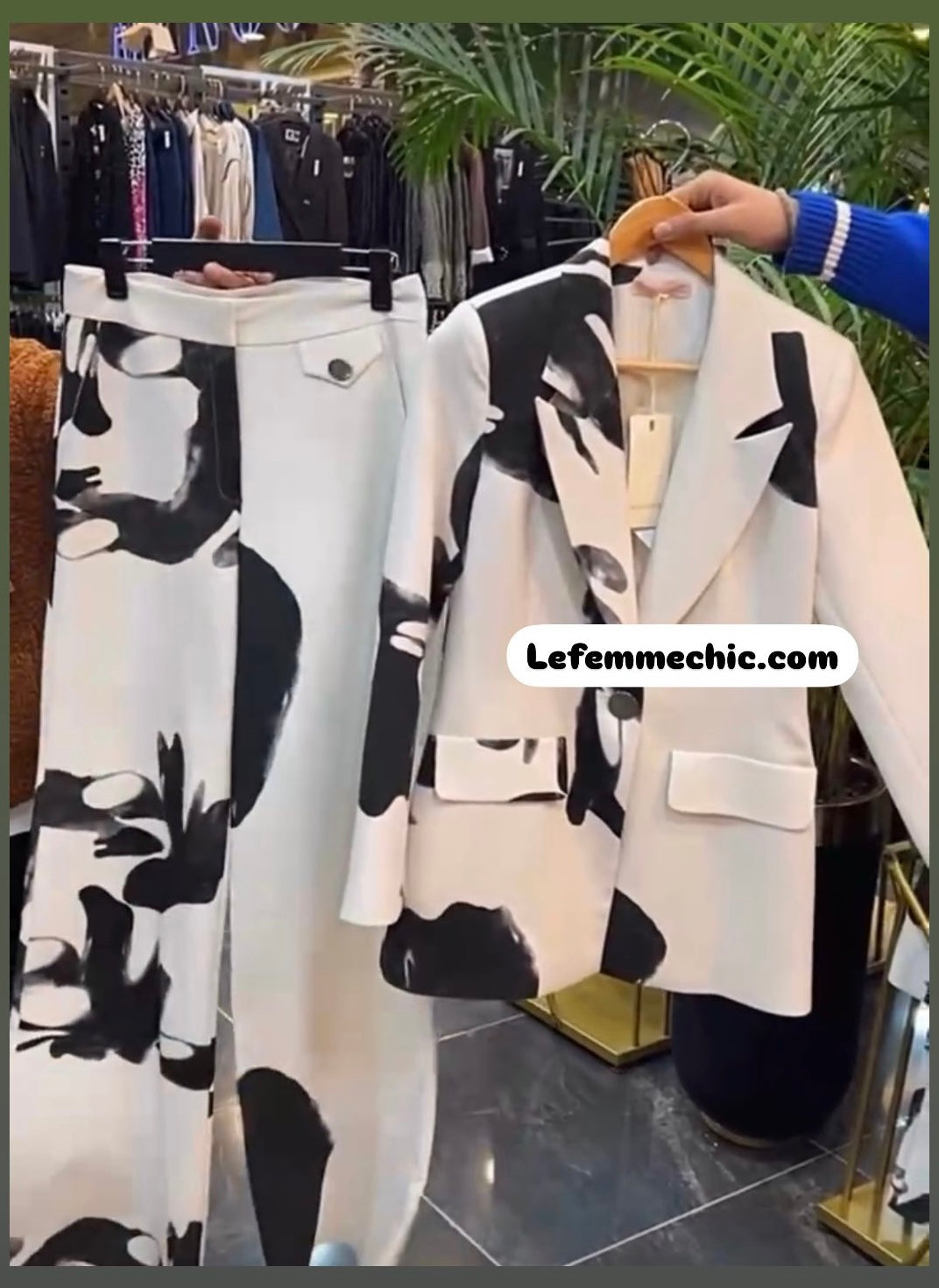Tailleur Black&White