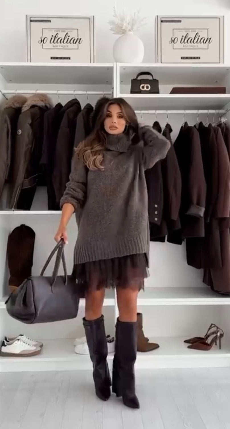 Coordinato Jil (Maxy Pull +Sottana)