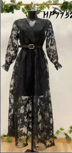 Abito Style In Pizzo(Cintura Inclusa)In Promo