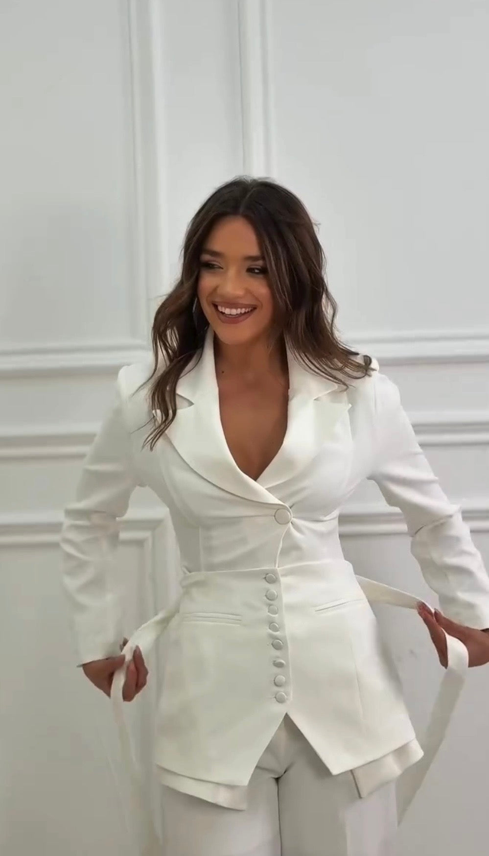 Tailleur Klary ‘ Giacca Pantalone e Bustino