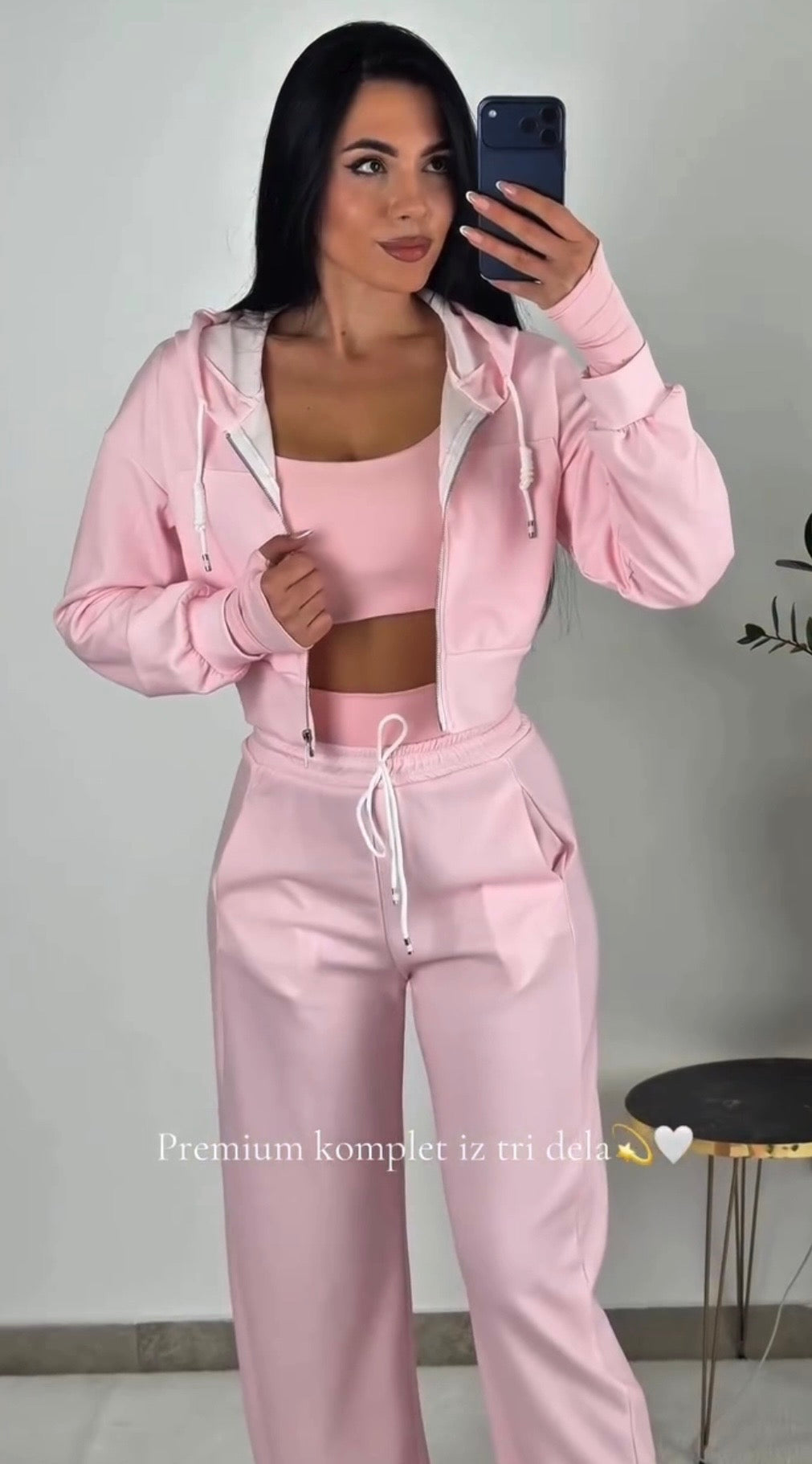 Coordinato Bella”Pantaloni Felpa e Maglia “