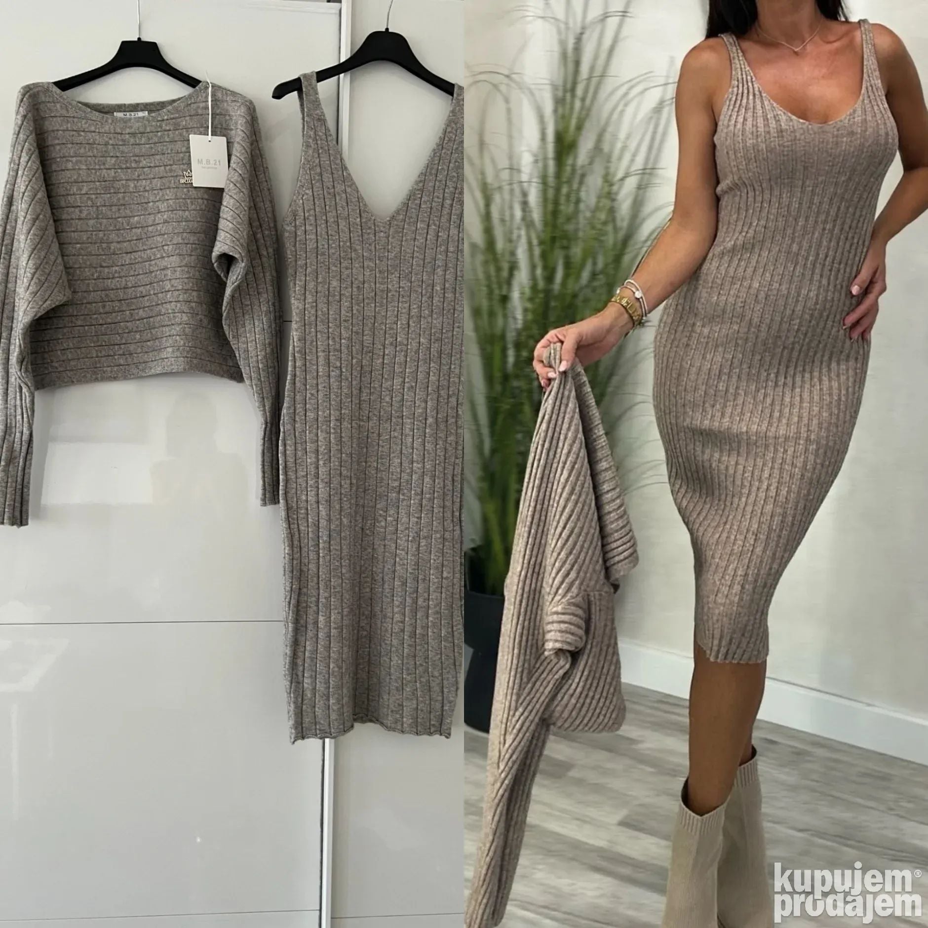 Coordinato Naty(Abito e Maglia)