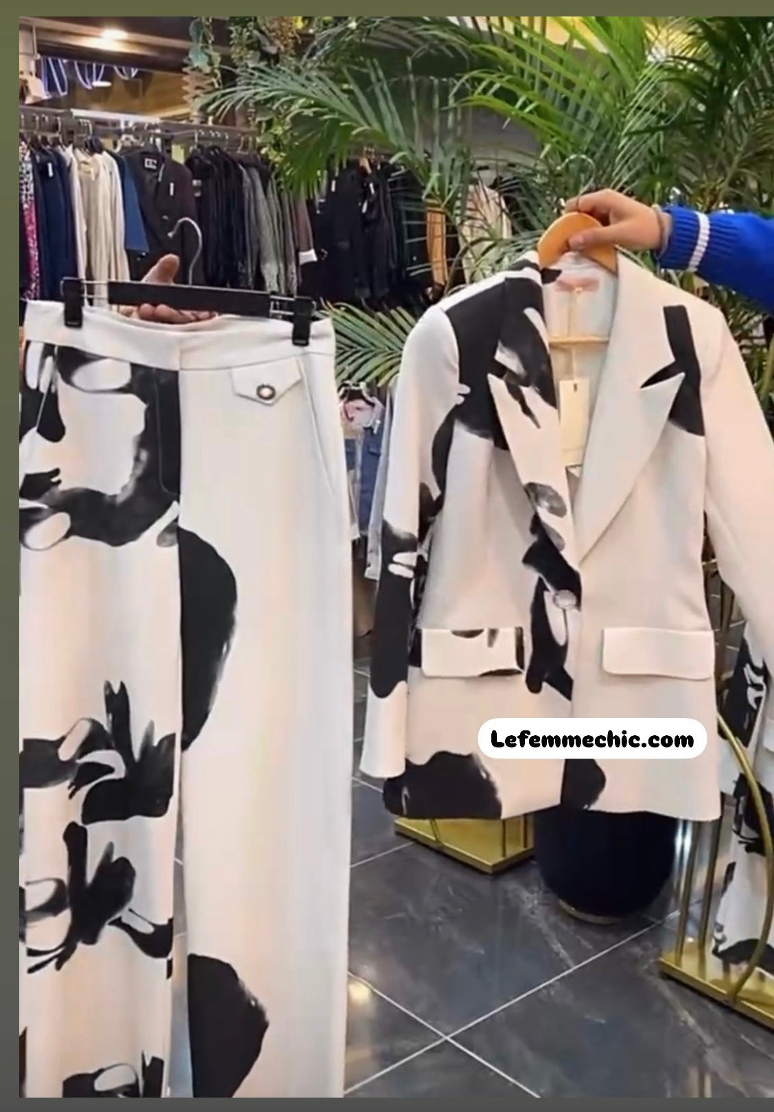 Tailleur Black&White