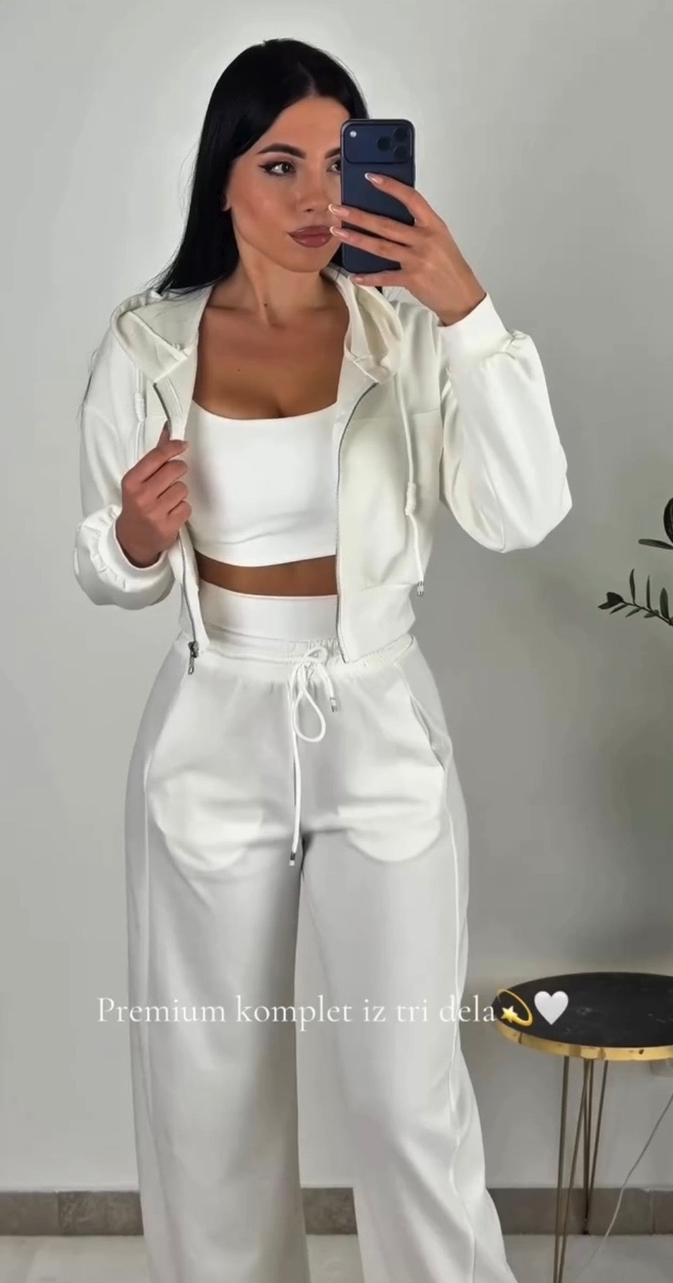 Coordinato Bella”Pantaloni Felpa e Maglia “