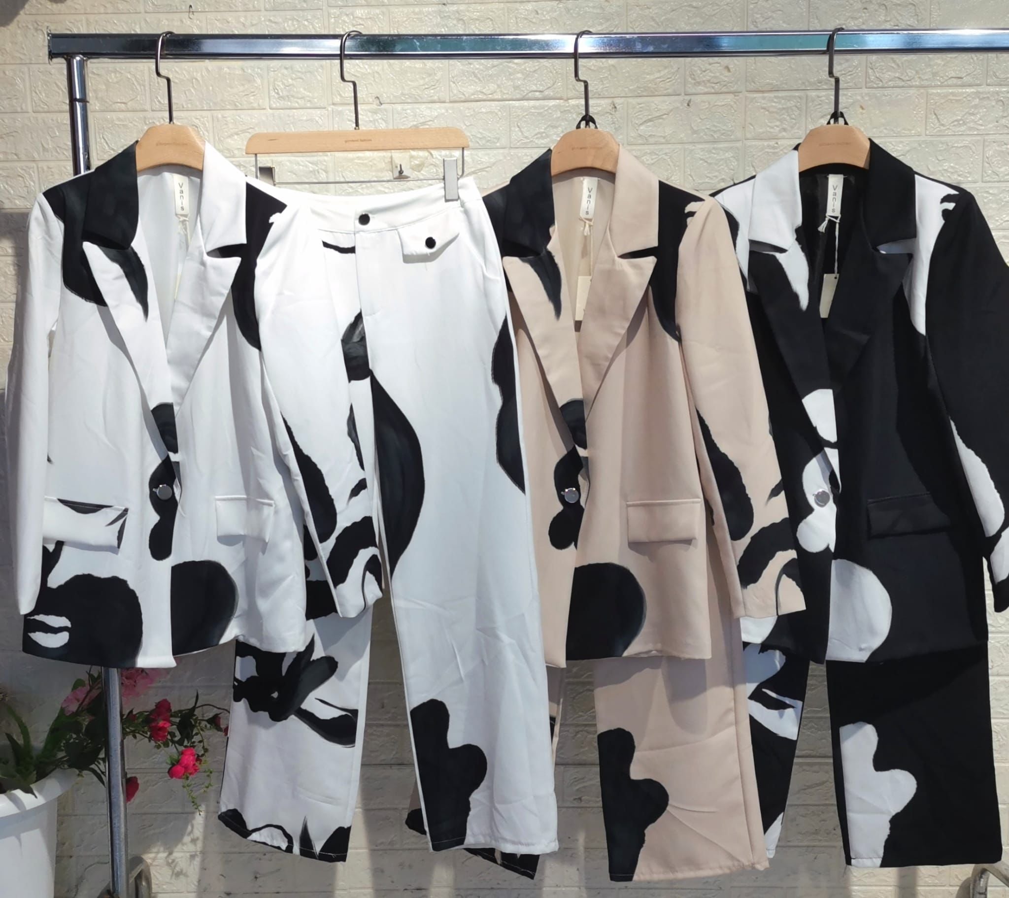 Tailleur Black&White