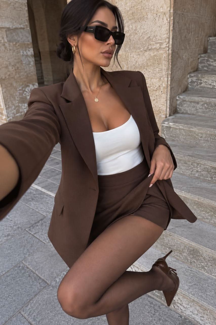 Coordinato Greta Pantagonna Body e Giacca