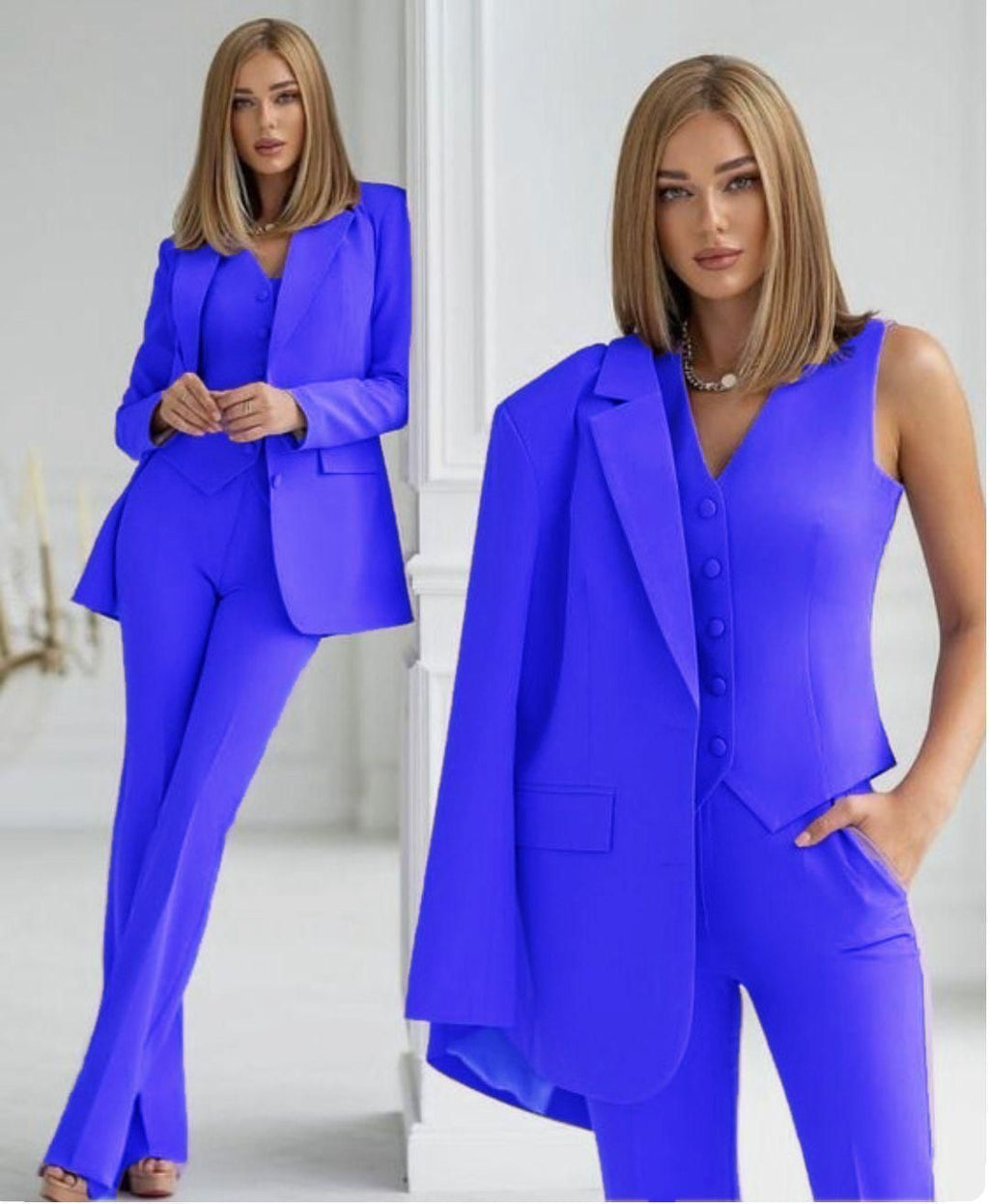 Tailleur Aida “Giacca Pantaloni e Gilet “