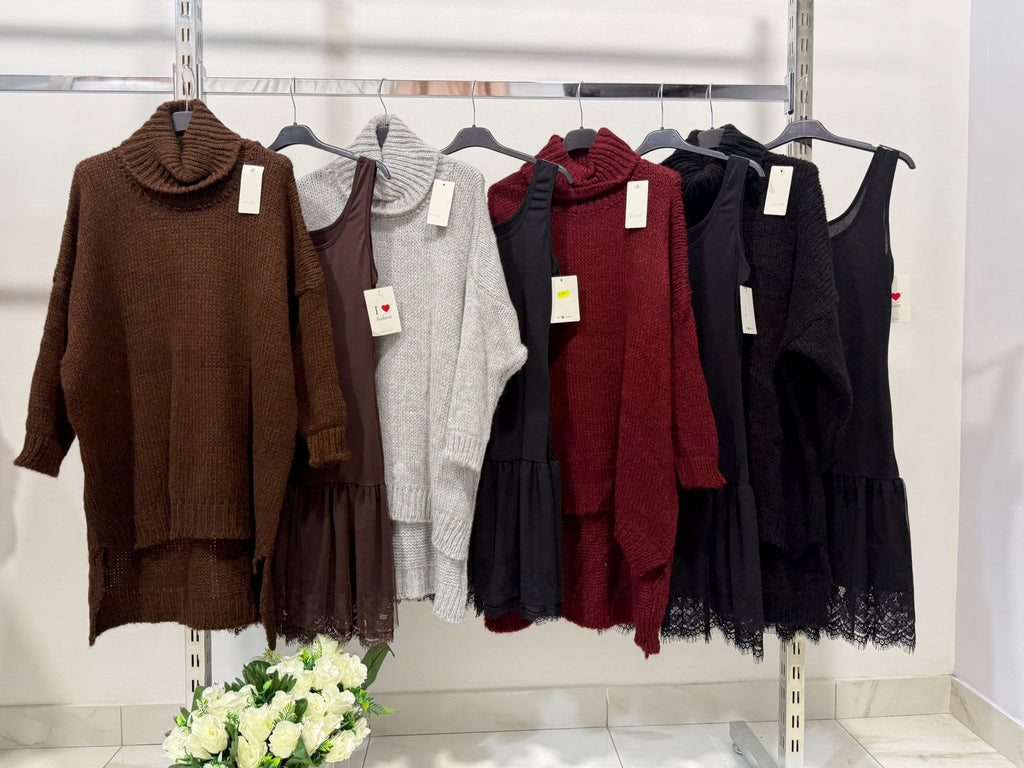 Coordinato Jil (Maxy Pull +Sottana)