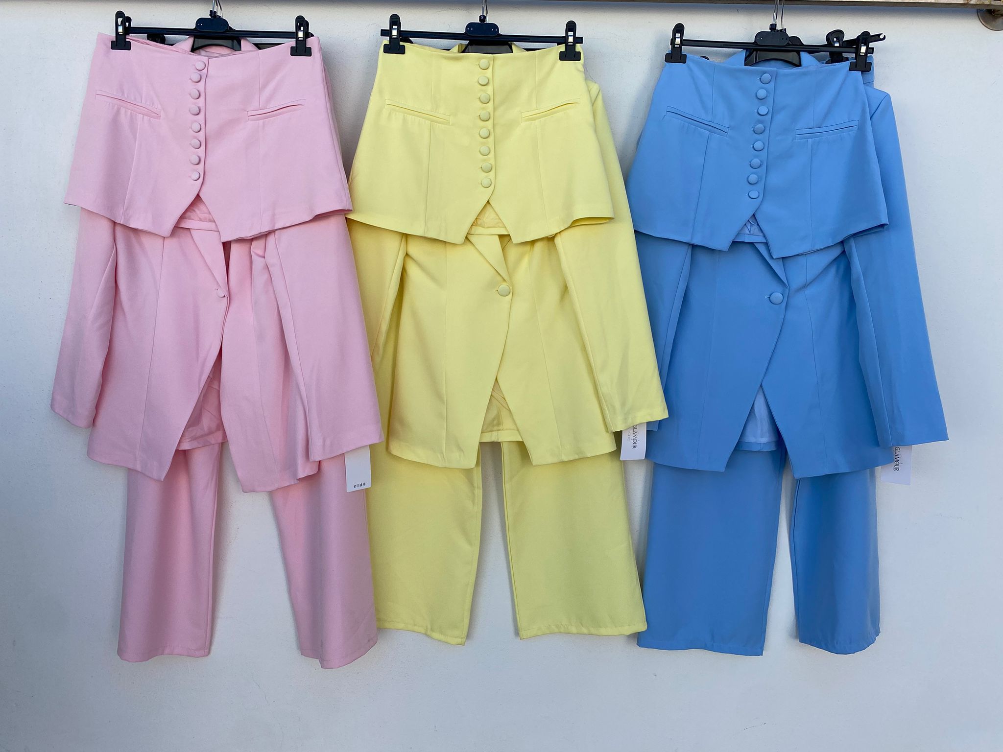 Tailleur Klary ‘ Giacca Pantalone e Bustino