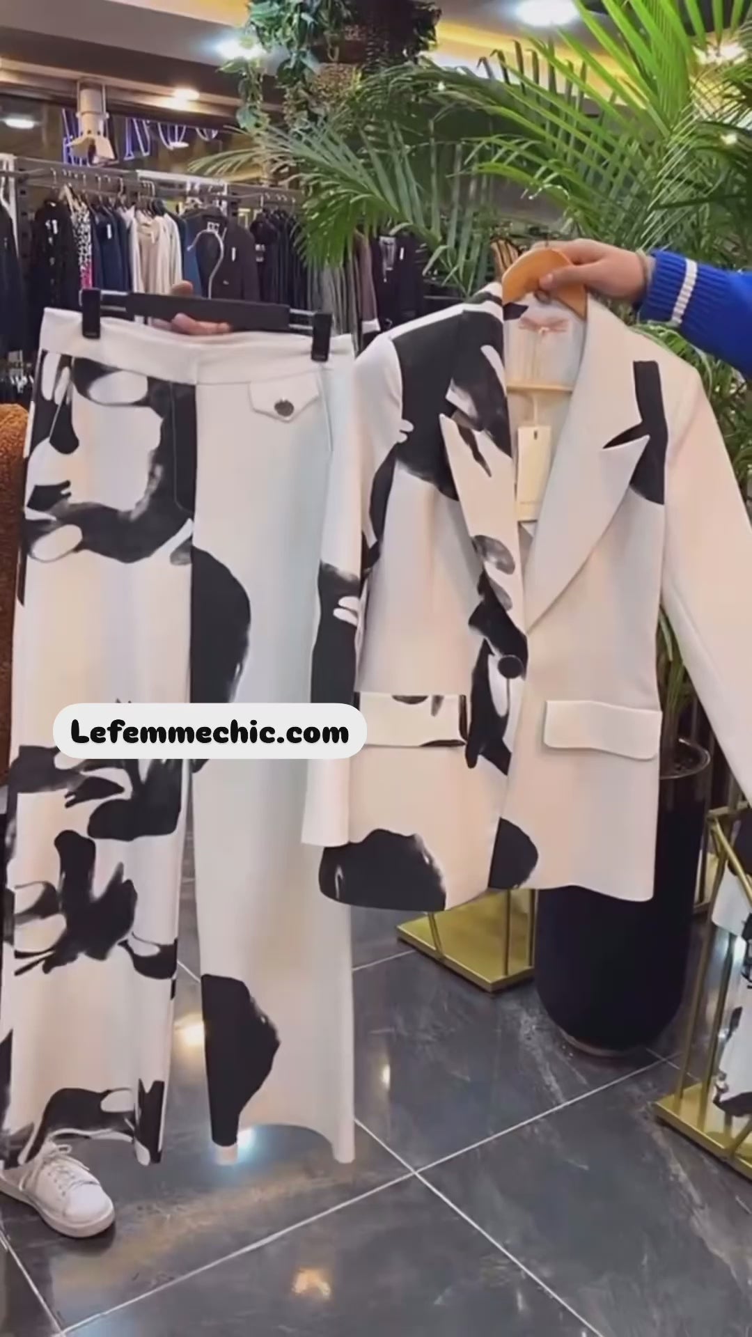 Tailleur Black&White